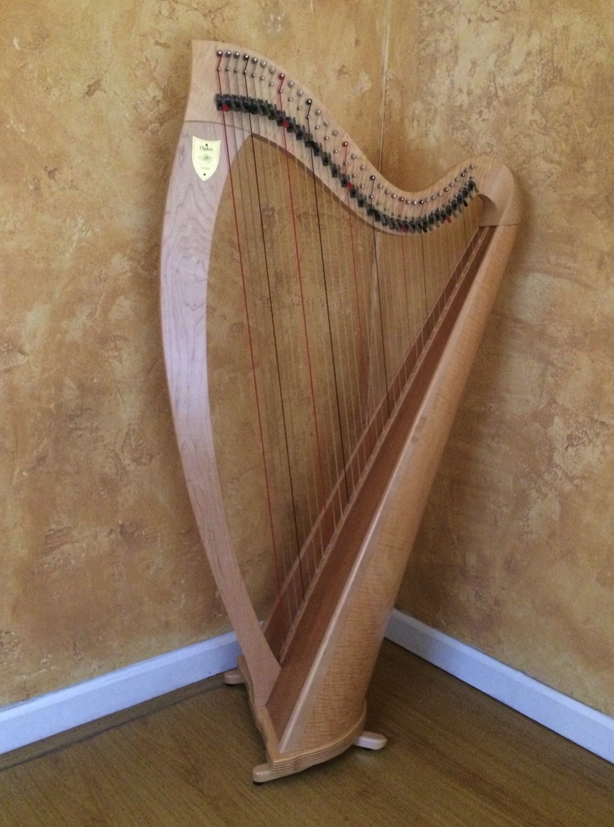 aurie Rasmussen Harpist Rental Harps